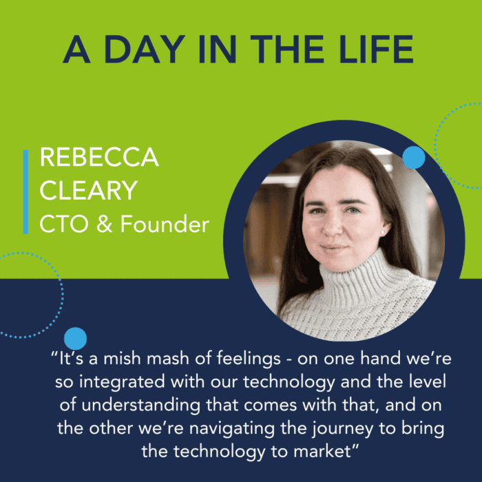 Rebecca Cleary - - A day in the life